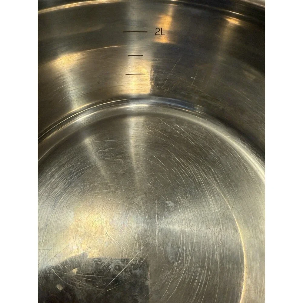 Mepra 2qt. CASSEROLE 2 HANDLES 20 CM STAINLESS‎ STEEL